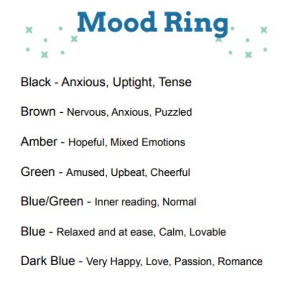 Mood Ring, Boho Rings, Adjustable Ring, Statement Ring, 70's Ring - Picture 4 of 5